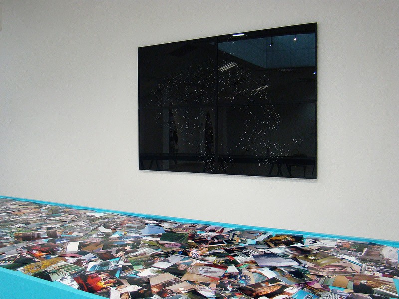 Jean-Adrien Arzilier. Carnet de voyage - Retour d’apuow. Vue de l’exposition, Espace Morastel, automne 2016. © J.-A. Arzilier