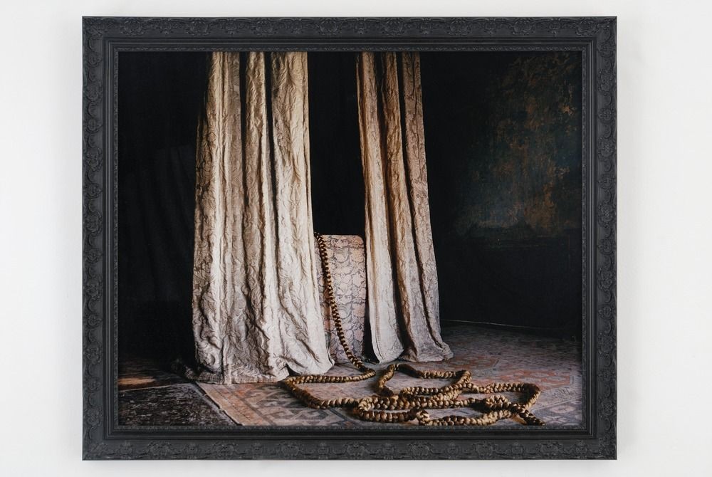 Delphine Balley, Le Lit d’Ursula, de la série 11, Henrietta Street, 2007, 105 x 126 x 4 cm - Collection Frac Occitanie Montpellier