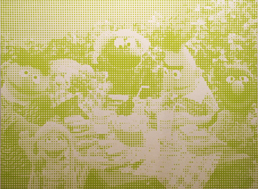Loïc Raguénès, Muppets 2, 2006, 158 x 216 cm - Collection Frac Occitanie Montpellier. Photo Christian Perez