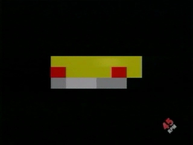Daniel Pflumm, Icetrain, 1998, vidéo, 8 min - Collection Frac Occitanie Montpellier