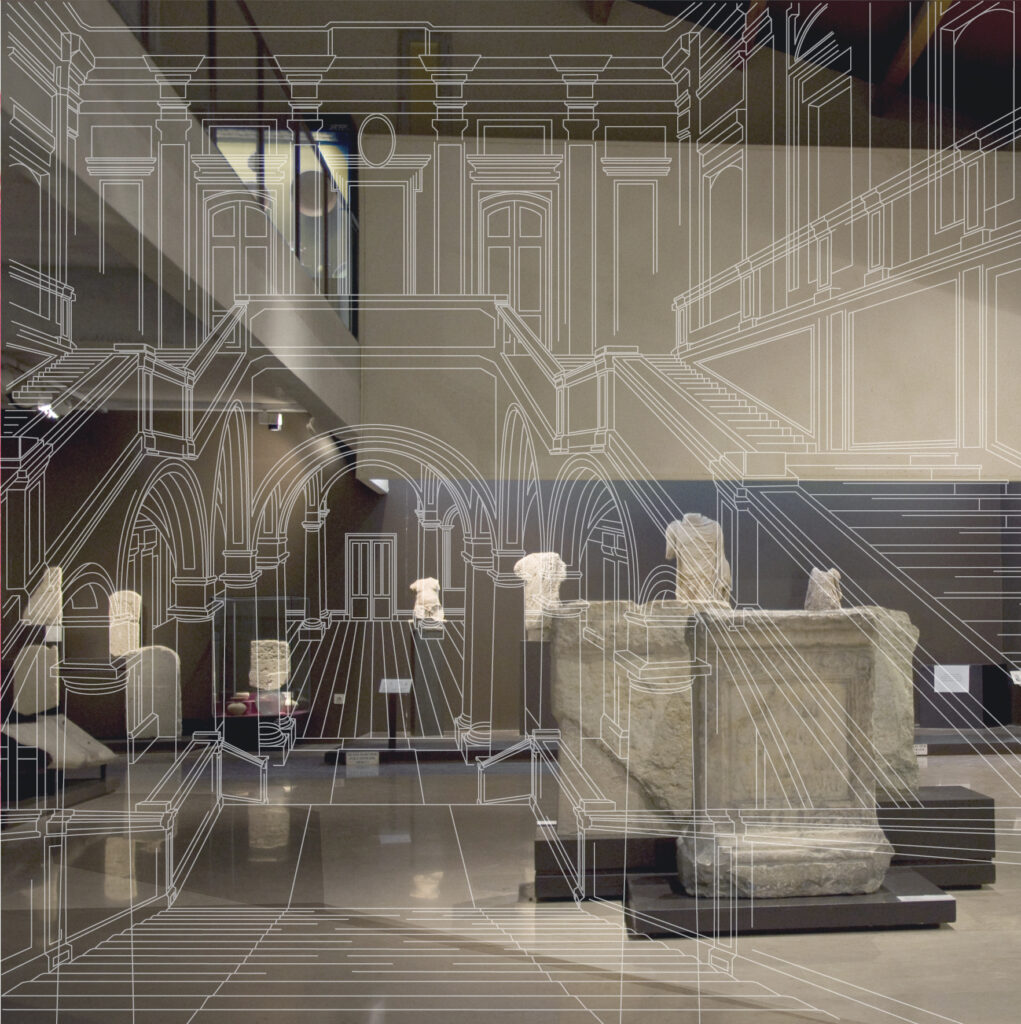 Emmanuelle Étienne, Vera d’Or, vue de l’exposition Casanova forever au Musée archéologique Lattara, Lattes, 2010 - Collection Frac Occitanie Montpellier