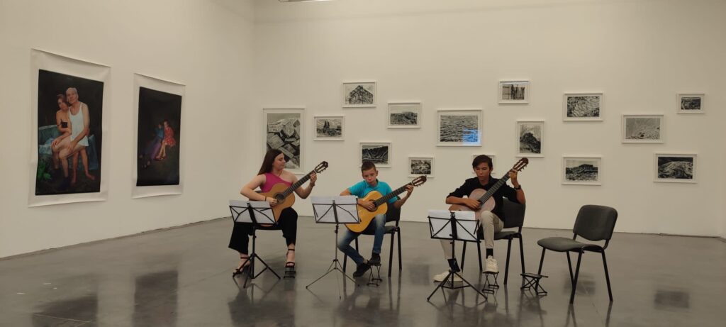 Concert de guitares, Frac Occitanie Montpellier, juin 2022. © Frac OM