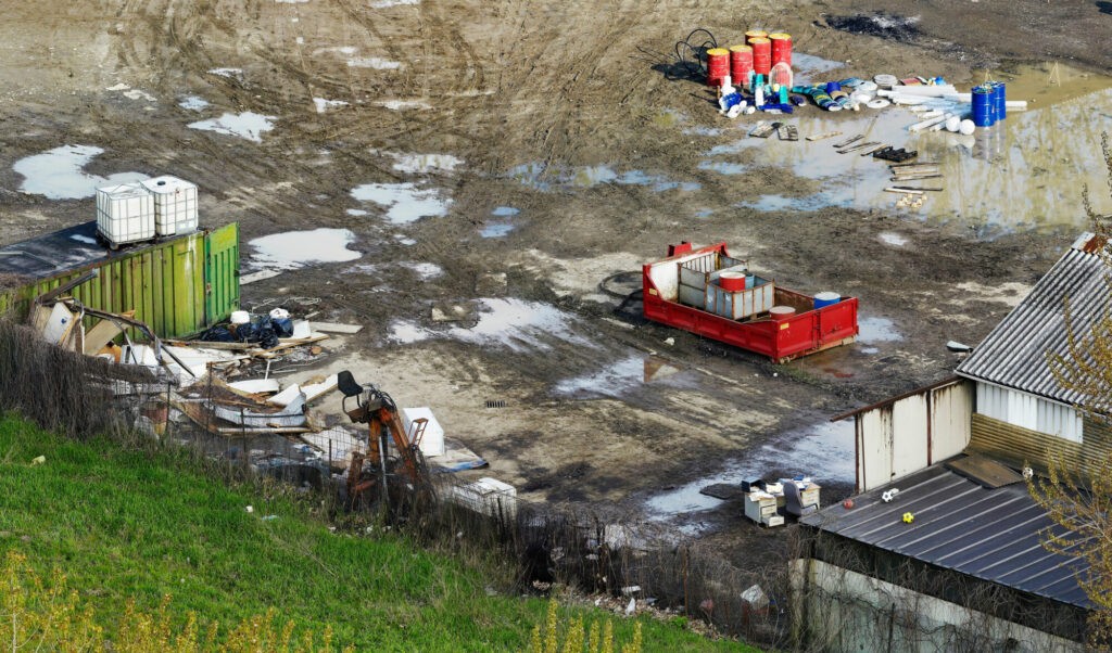 Mabel Palacin, Hinterland, 2009, photographie, 180 x 178 cm - Collection Frac Occitanie Montpellier. © Adagp, Paris 2025
