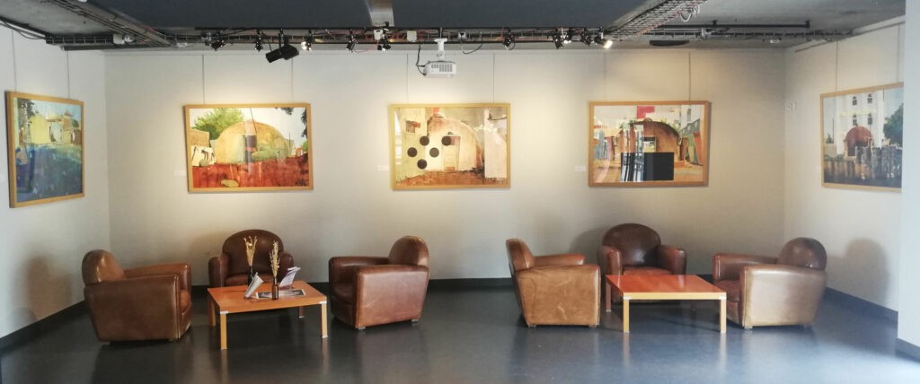 Yvan Salomone au théâtre des 13 vents - Collection Frac Occitanie Montpellier. Photo Florian Bosc