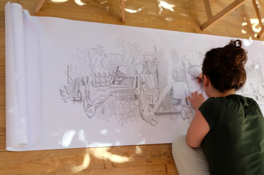 © Émilie Losch, Phantasia in process 2016. DR