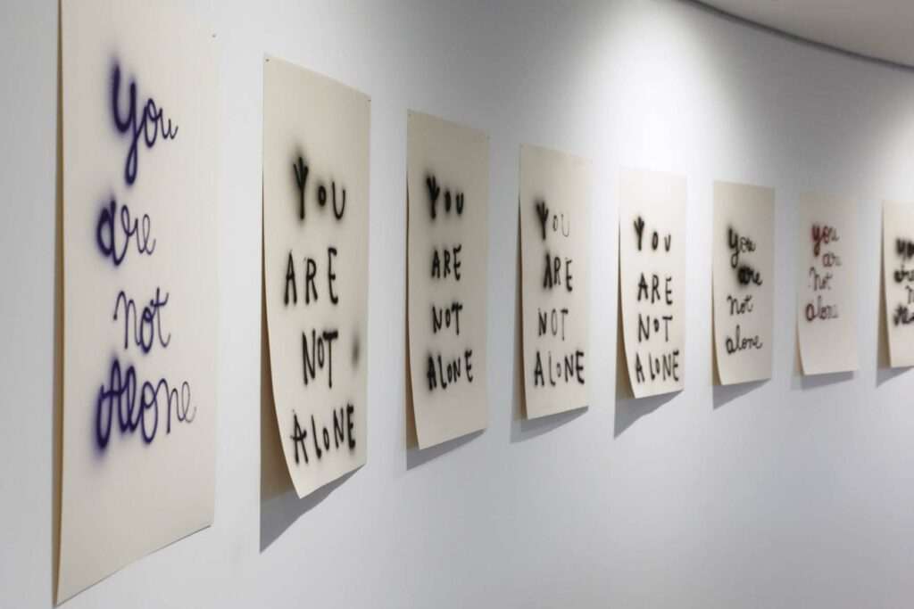 Anne-Lise Coste, YANA, 2025, vue de l'exposition au KIASMA, Castelnau-le-Lez. Photo Christian Perez